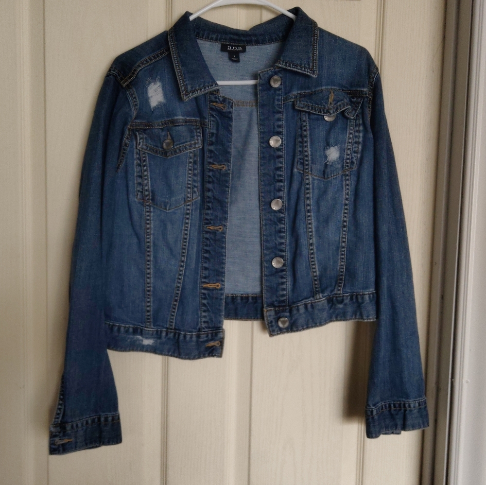Stretch denim jacket